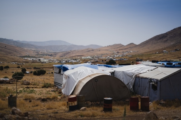Camp for internally displaced people 