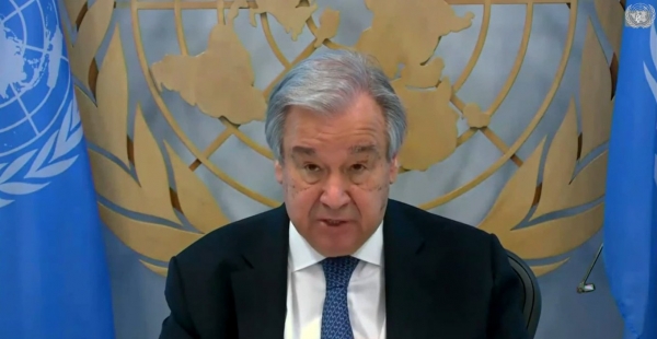 Secretary-General video conference to the Security Council on the Situation in Libya