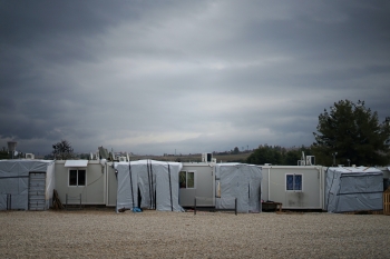 Un campo profughi