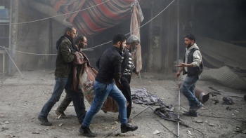 Bombardamenti ad est di Ghouta, nonostante sia stata dichiarata zona franca