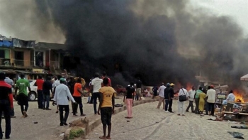 Civili sopravvissuti ad un attacco in Nigeria