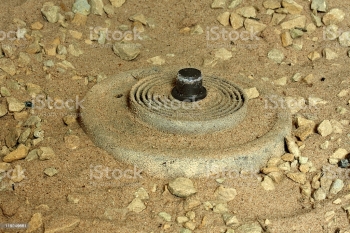 IED landmine in Syria.