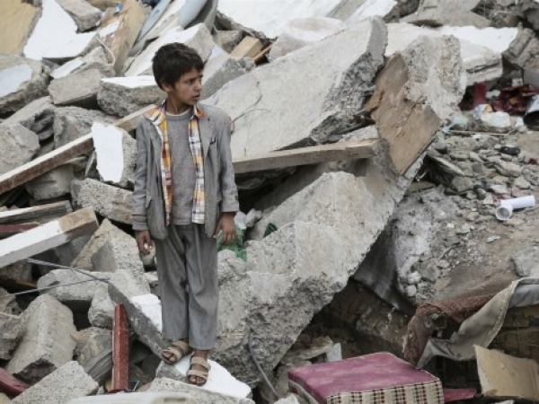 Ragazzo Yemenita tra le vittime di un edificio