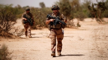 French soldiers in the Gourma region of Mali