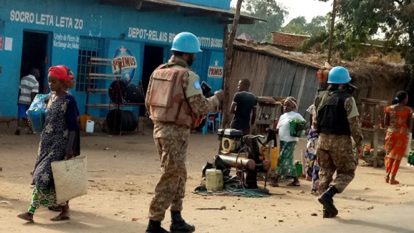 UN forces in the region of South Kivu