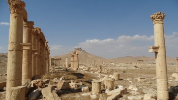 View of Palmira, in Syria