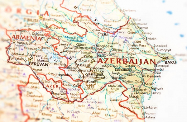 Arzabaijan Map 