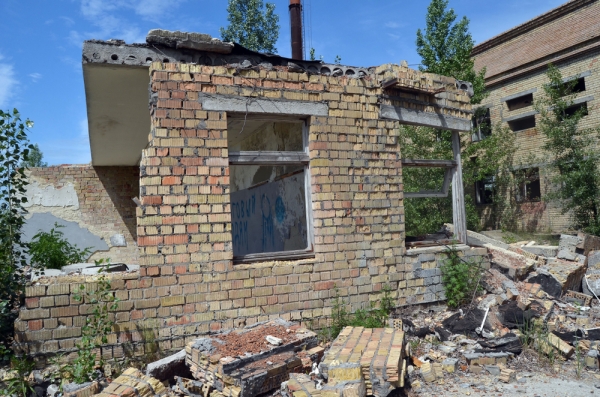 Abandoned hospital in Kiyev during 1991 crisis
