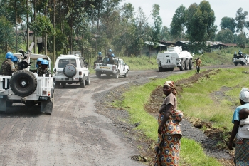 Peacekeeper dell&#039;operazione Monusco nella RDC, 2013